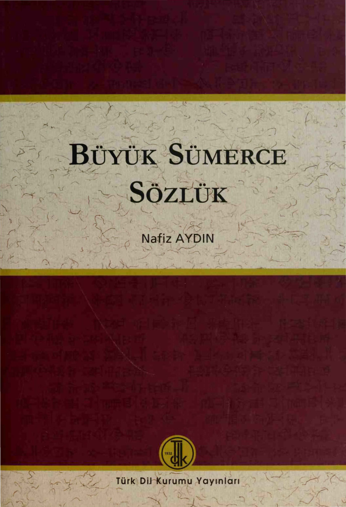 Büyük Sümerce Sözlük PDF – Nafiz Aydın