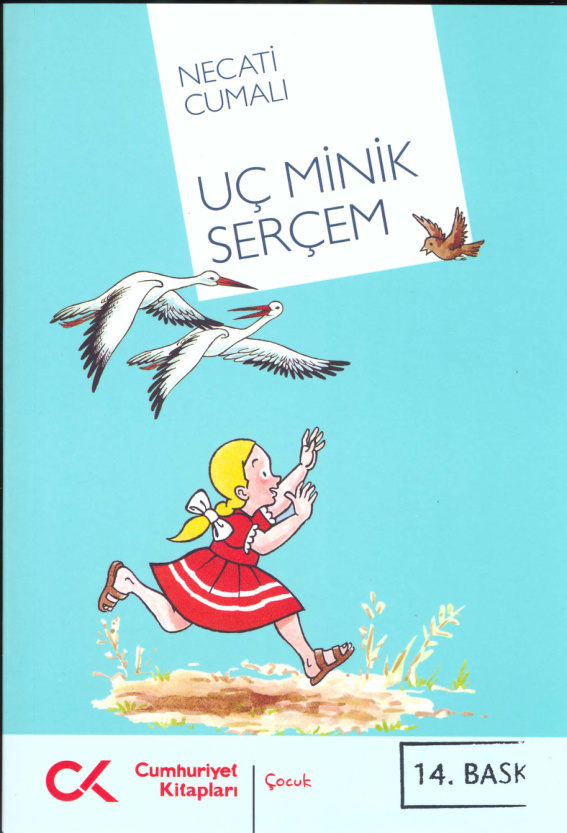 Necati Cumalı Uç Minik Serçem Cumhuriyet Kitap Kitap Kapağı