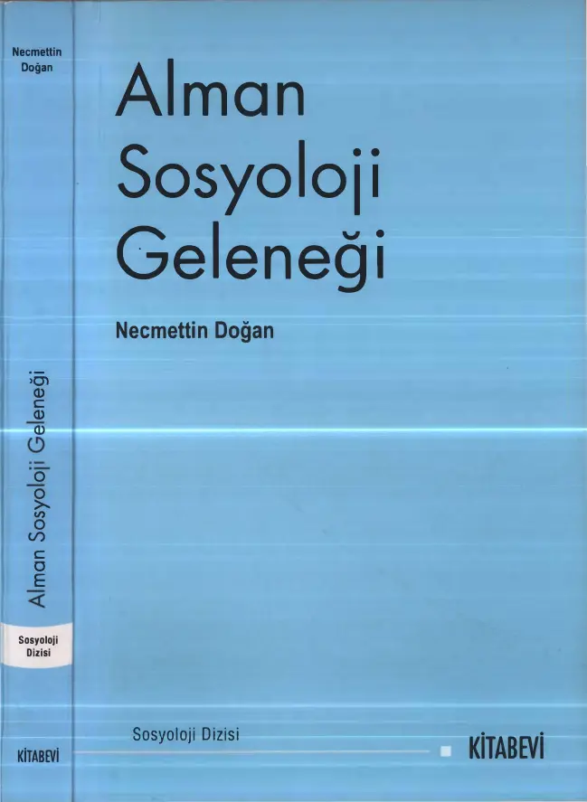 Alman Sosyoloji Geleneği PDF – Necmettin Doğan