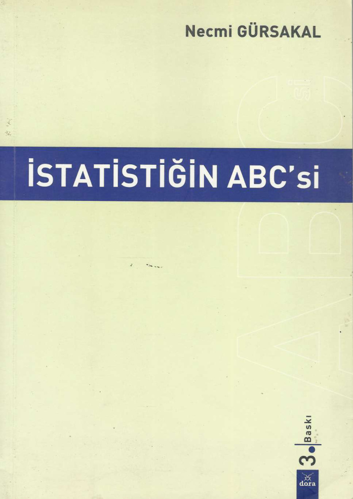 İstatistiğin ABC’si PDF – Necmi Gürsakal