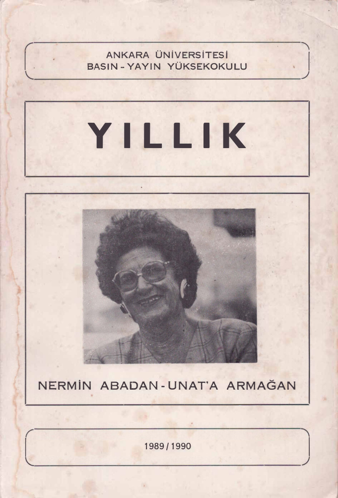 Nermin Abadan Unat’a Armağan PDF İndir – Ankara Üniversitesi Basın-Yayın Yüksekokulu