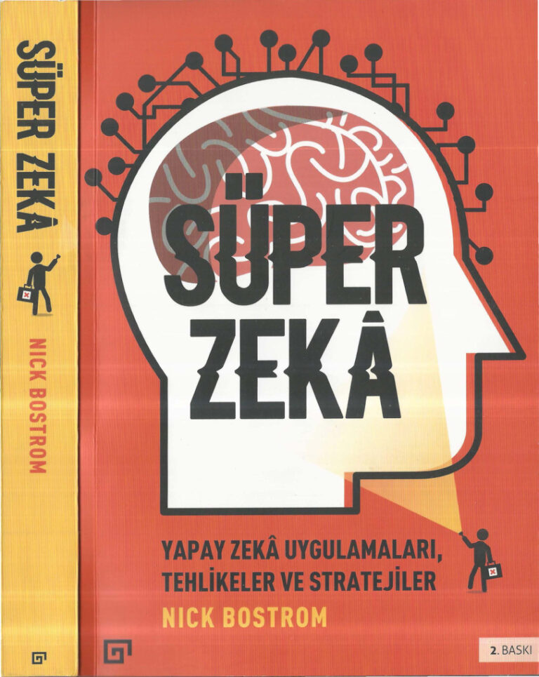 Nick Bostrom Süper Zeka KÜY Yayınları Kitap Kapağı