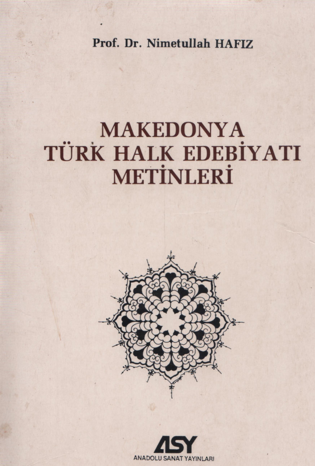 Makedonya Halk Edebiyatı Metinleri PDF İndir – Nimetullah Hafız