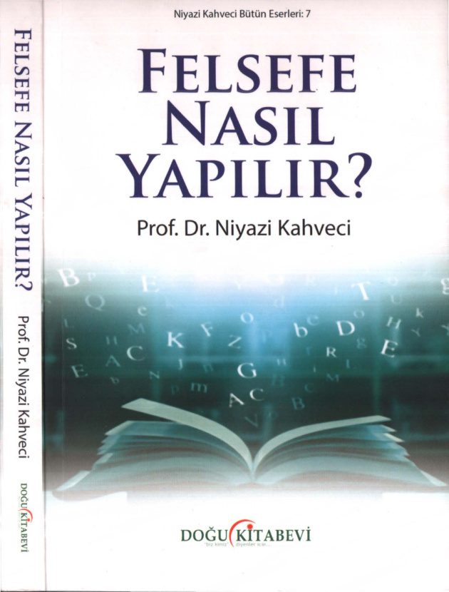 Felsefe Nasıl Yapılır PDF İndir – Niyazi Kahveci