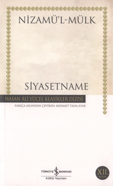 Siyasetname PDF İndir – Nizamül-Mülk