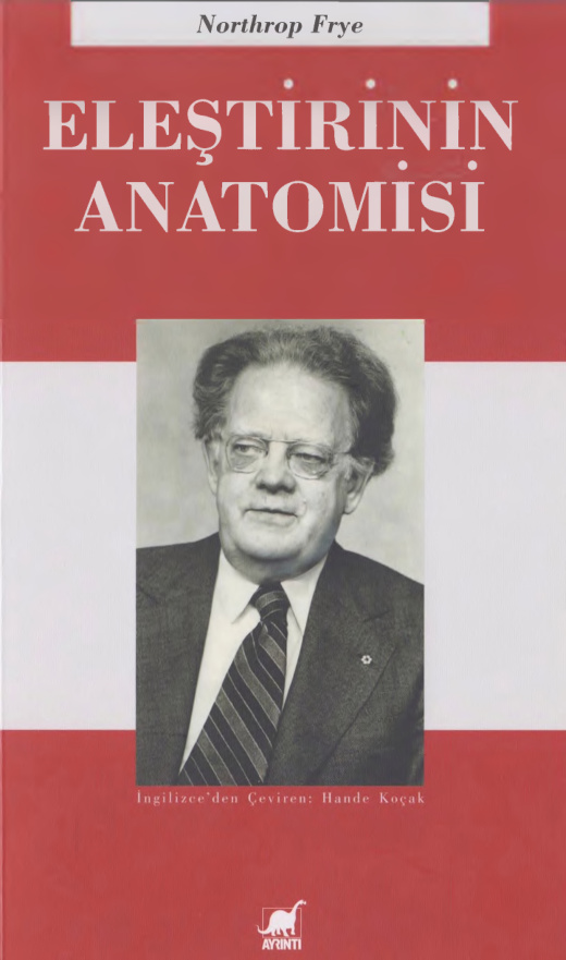 Eleştirinin Anatomisi PDF İndir – Northrop Frye