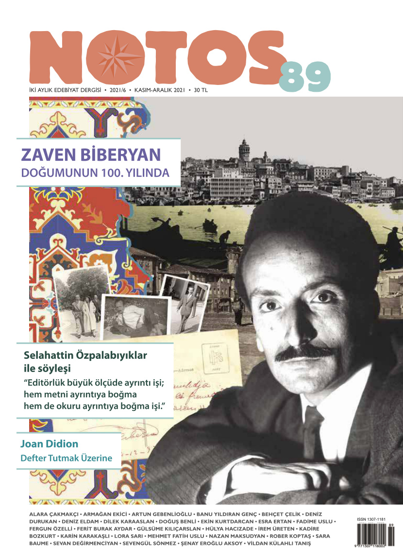 Notos Sayı 089 (Kasım-Aralık 2021) PDF İndir – Kolektif