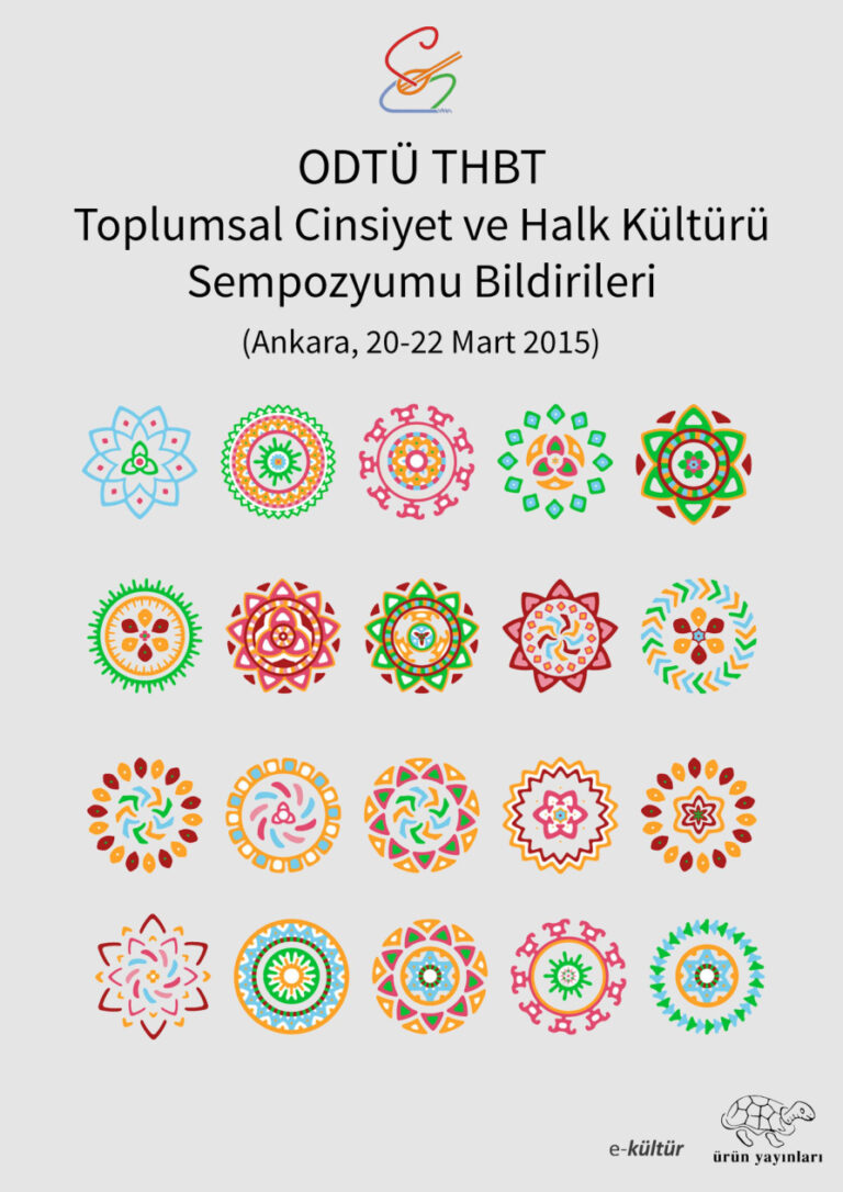 ODTÜ THBT Toplumsal Cinsiyet Halk Kültürü Sempozyum 2015 Kitap Kapağı