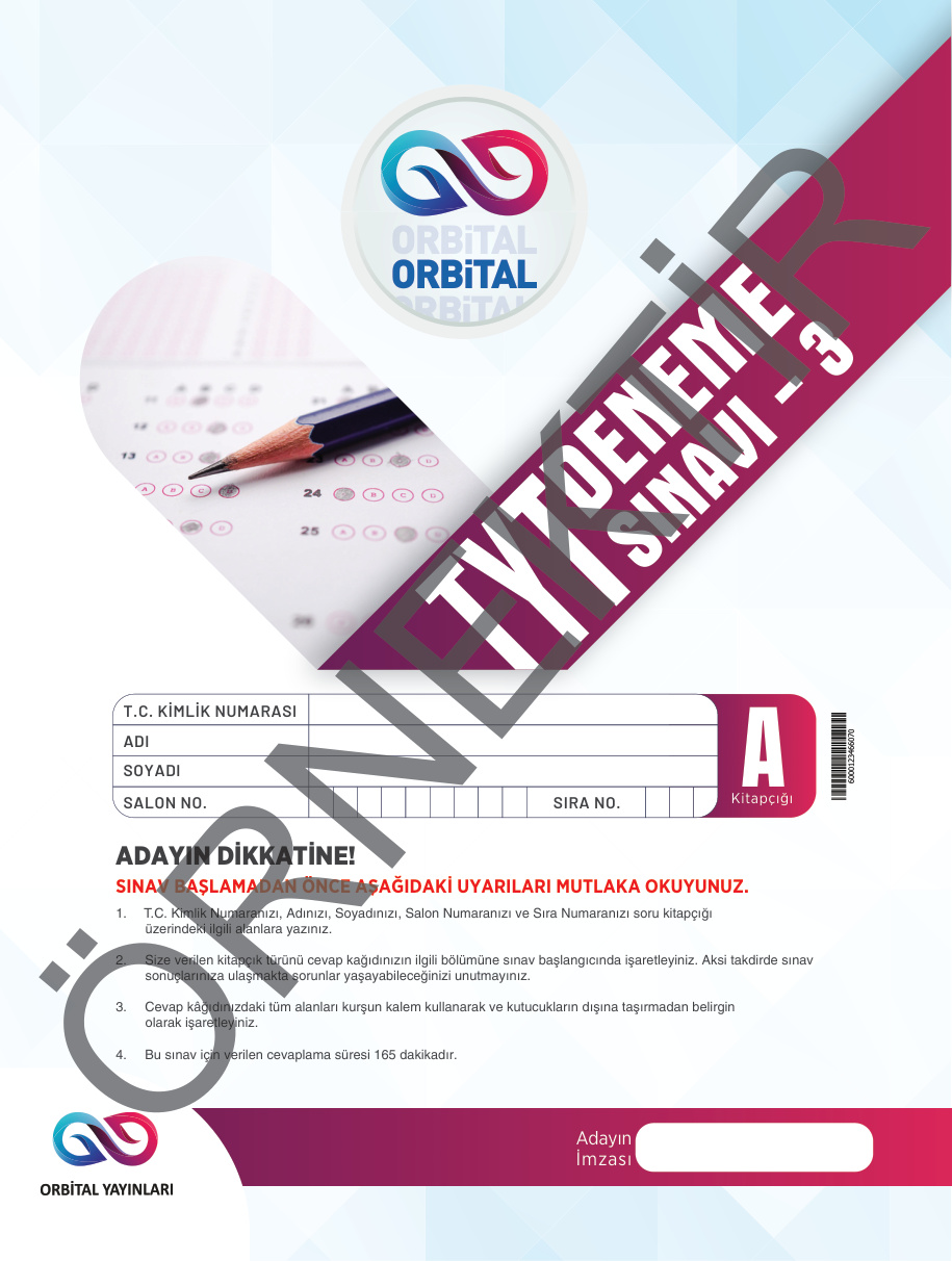 ORBITAL TYT 3 PDF İndir – Orbital Komisyon