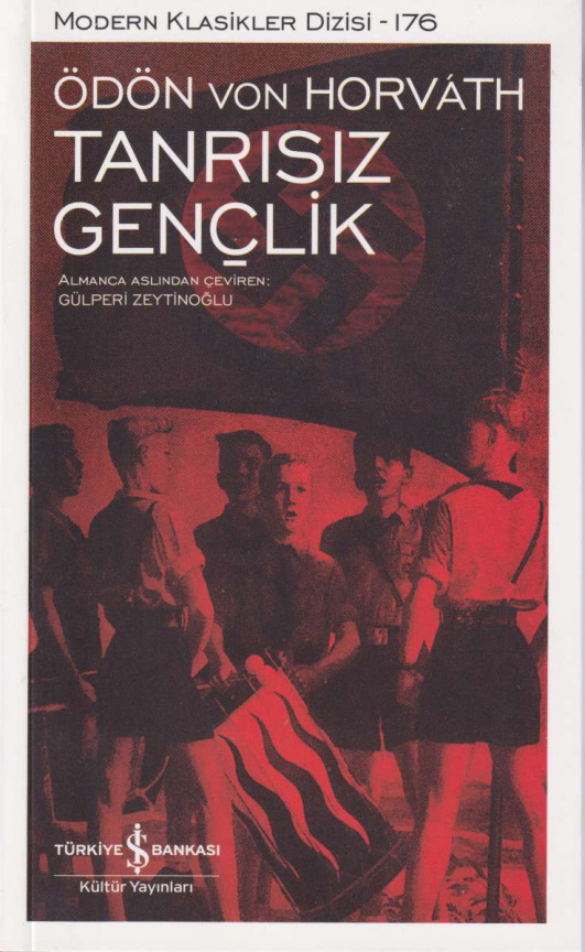 Ödön von Horvath Tanrısız Gençlik İş Bankası Yayınları Kitap Kapağı