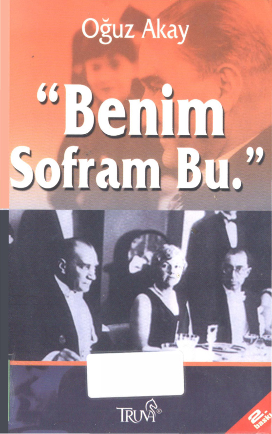 Oğuz Akay Benim Sofram Bu Truva Yayınları Kitap Kapağı