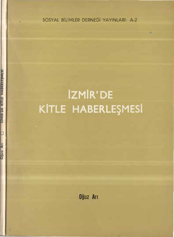 İzmir'de Kitle Haberleşmesi PDF İndir - Oğuz Arı 7 İzmir’de Kitle Haberleşmesi PDF İndir – Oğuz Arı