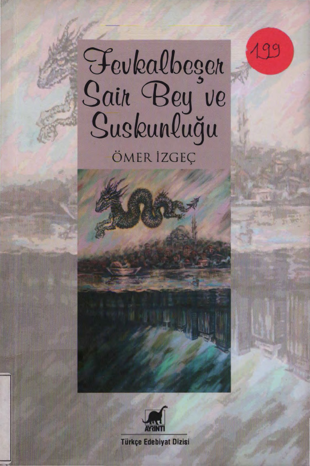 Ömer İzgeç Fevkalbeşer Sair Bey ve Suskunluğu Ayrıntı Yayınları Kitap Kapağı