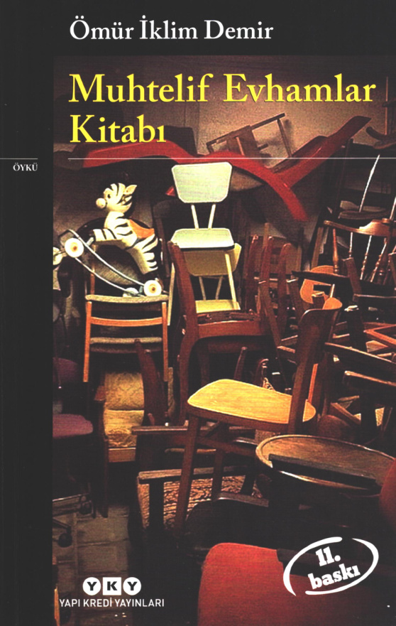 Ömür İklim Demir Muhtelif Evhamlar Kitabı YKY Kitap Kapağı