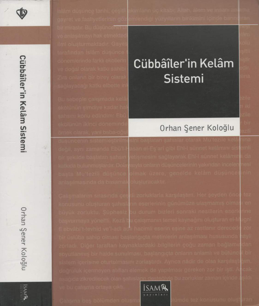 Cübbailerin Kelam Sistemi PDF İndir – Orhan Şener Koloğlu