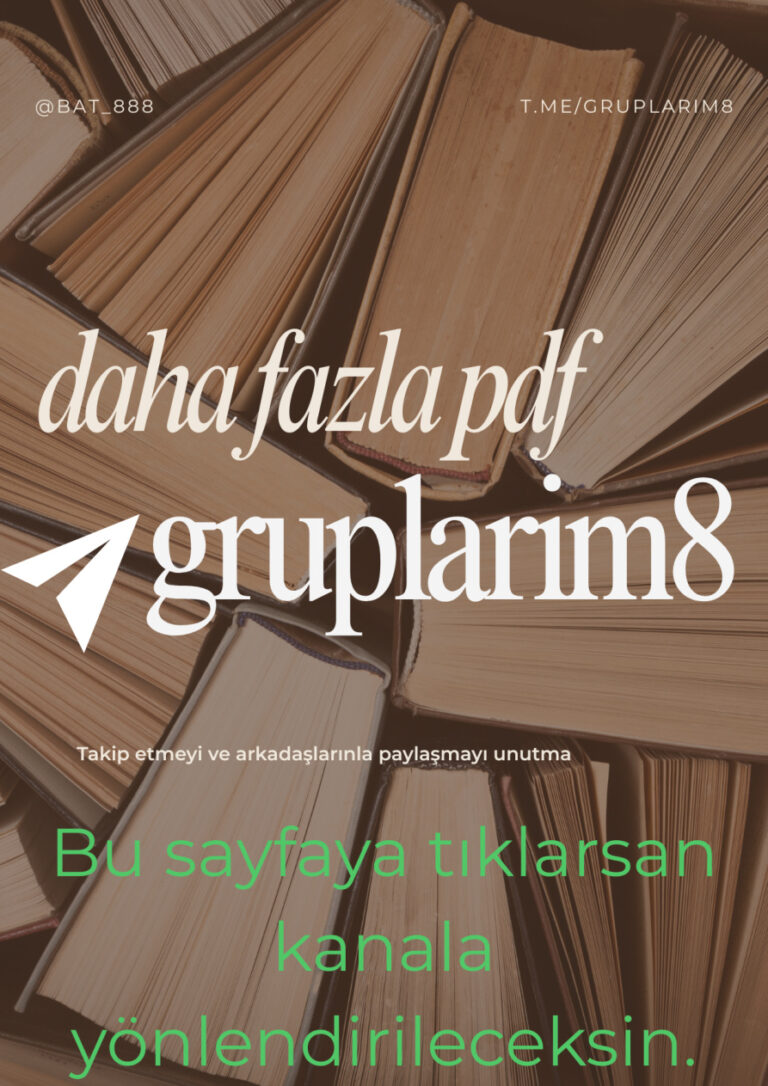 Osmanlı Devleti Kültür ve Medeniyeti @gruplarim8 Kitap Kapağı