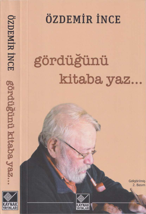 Gördüğünü Kitaba Yaz PDF İndir – Özdemir İnce