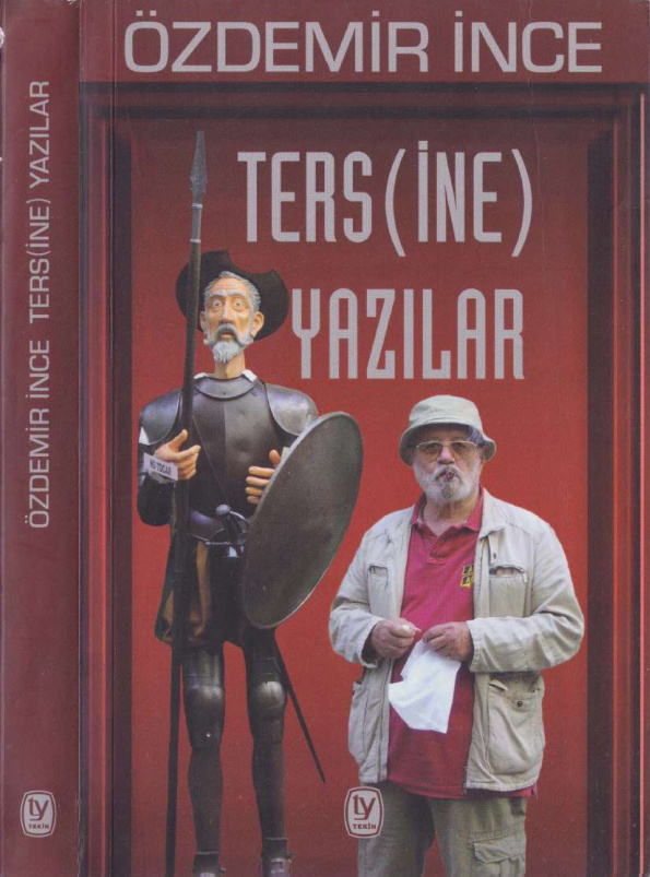 Özdemir İnce Ters Yazılar Tekin Yayınevi Kitap Kapağı
