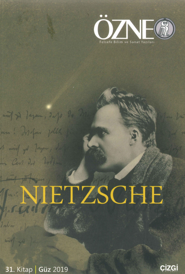 Özne Sayı 31 Nietzsche Güz 2019 PDF İndir – Kolektif
