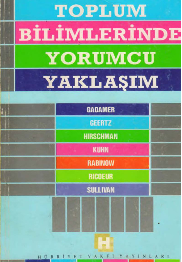 Toplum Bilimlerinde Yorumcu Yaklaşım PDF İndir – P. Rabinow