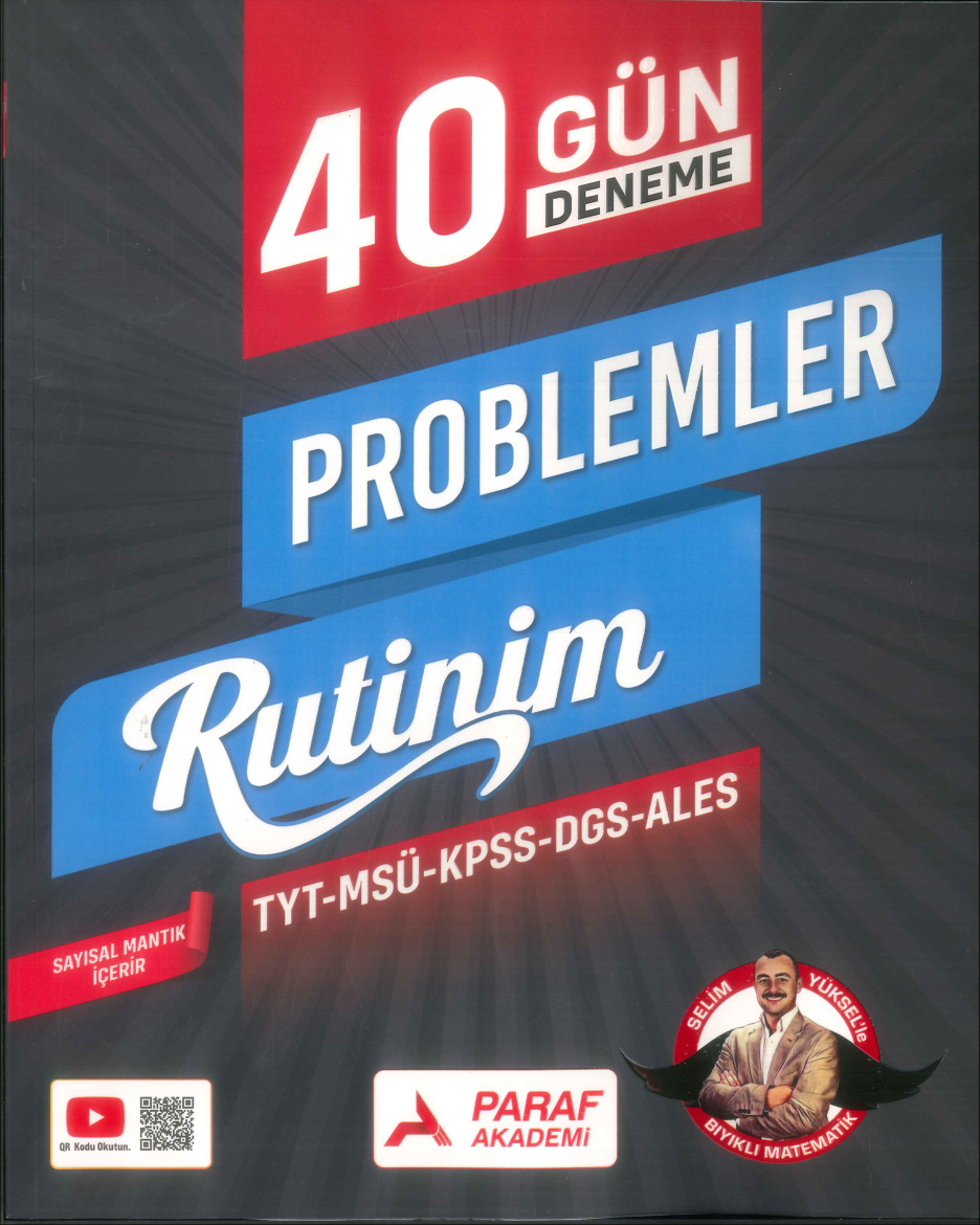 PARAF RUTİN 40 PROBLEM DENEMESİ 2026 PDF İndir – Paraf Komisyon
