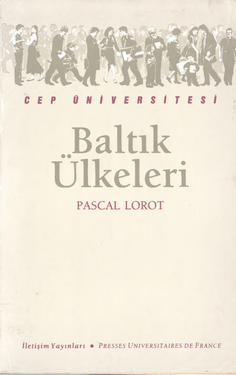 Pascal Larot Baltık Ülkeleri İletişim Yayınları Kitap Kapağı