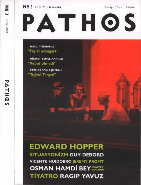 Pathos Sayı 003 Güz 2019 PDF İndir – Kolektif