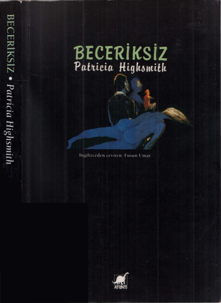 Patricia Highsmith Beceriksiz Ayrıntı Yayınları Kitap Kapağı