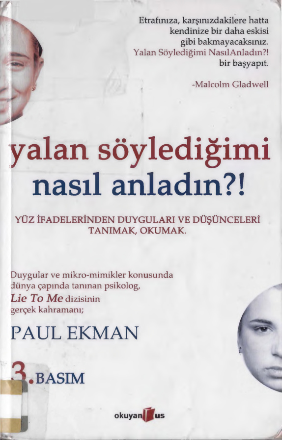 Yalan Söylediğimi Nasıl Anladın PDF İndir – Paul Ekman