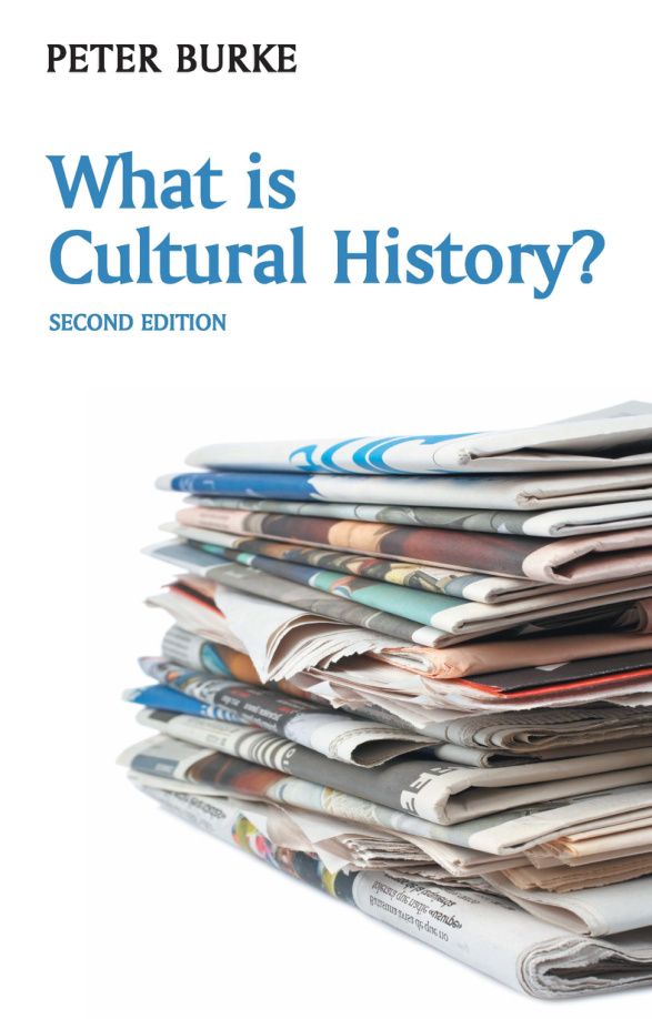 What is Cultural History PDF İndir – Peter Burke