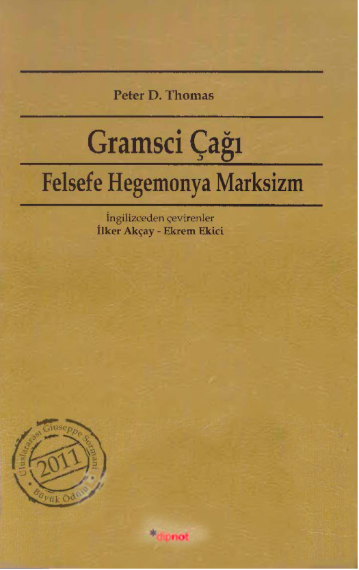 Gramsci Çağı PDF İndir – Peter D. Thomas