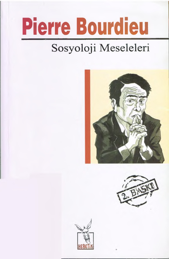 Sosyoloji Meseleleri PDF İndir – Pierre Bourdieu