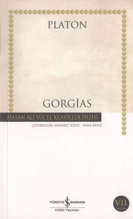 Gorgias PDF İndir – Platon