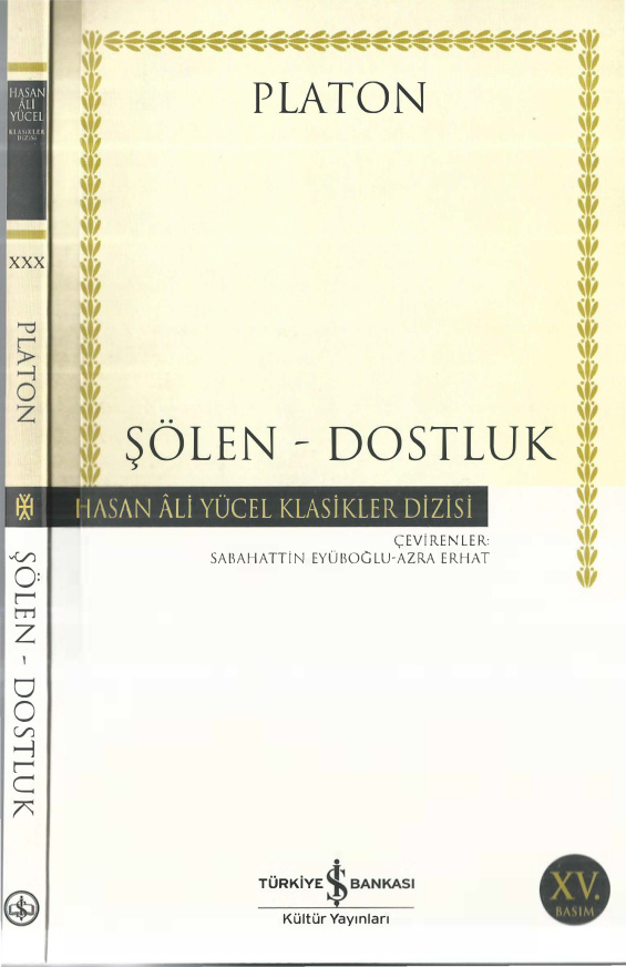 Şölen – Dostluk PDF İndir – Platon