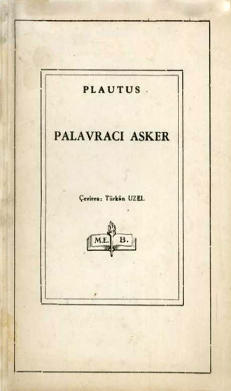Palavracı Asker PDF İndir – Plautus