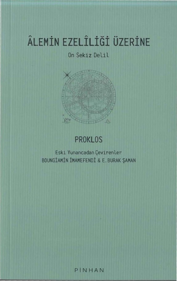 Âlemin Ezelîliği Üzerine Onsekiz Delil PDF İndir – Proklos