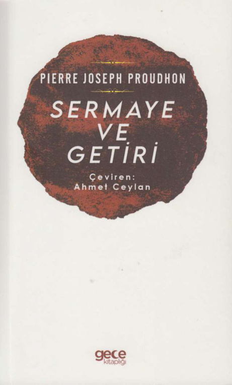 Sermaye ve Getiri PDF İndir – Pierre-Joseph Proudhon