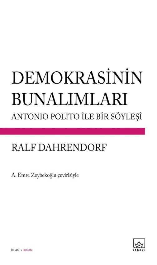 Demokrasinin Bunalımları PDF İndir – Ralf Dahrendorf