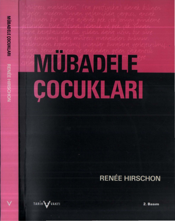 Mübadele Çocukları PDF İndir – Renee Hirschon