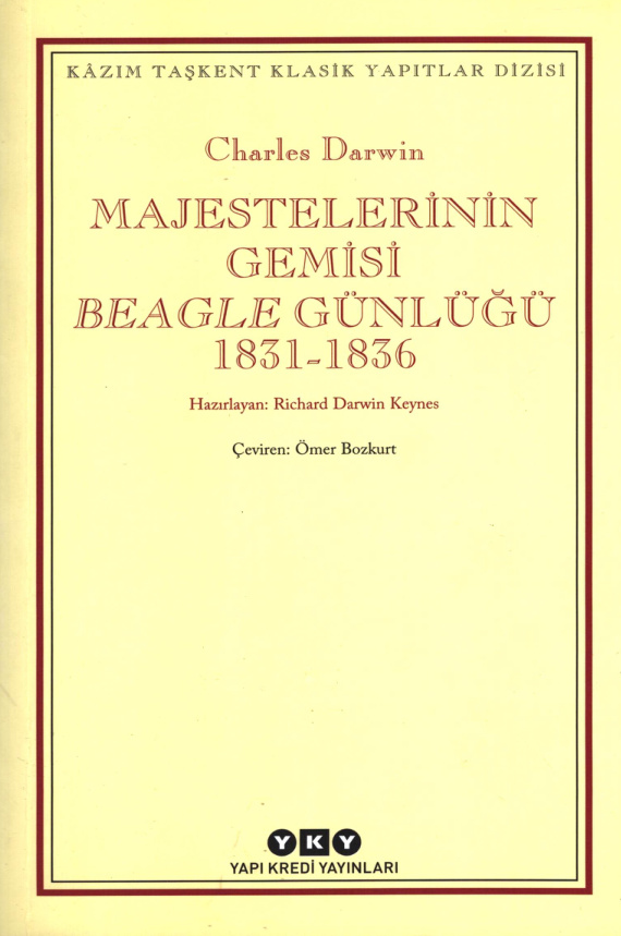 Majestelerinin Gemisi Beagle Günlüğü 1831-1836 PDF İndir – Richard Darwin Keynes (Charles Darwin)