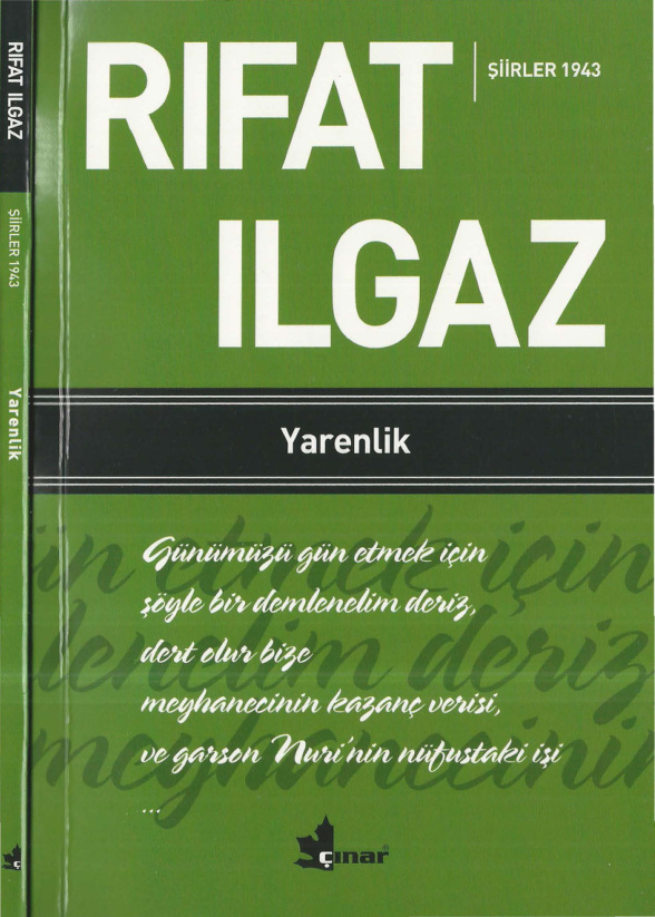 Yarenlik PDF İndir – Rıfat Ilgaz
