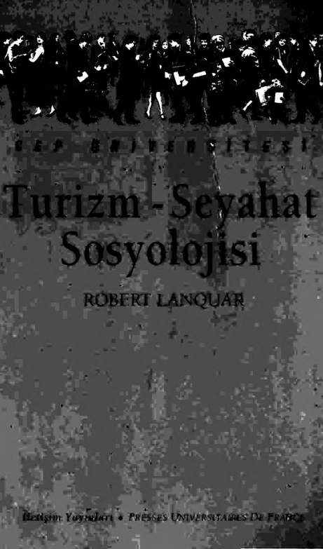 Turizm ve Seyahat Sosyolojisi PDF İndir – Robert Lanquar