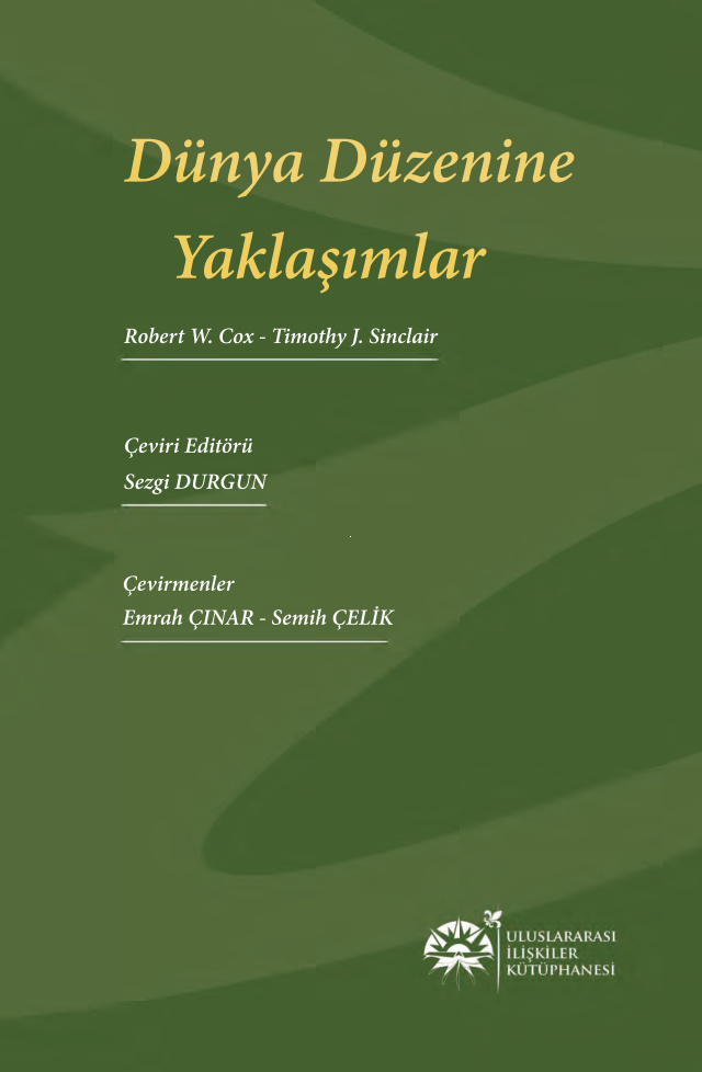 Dünya Düzenine Yaklaşımlar PDF İndir – Robert Cox