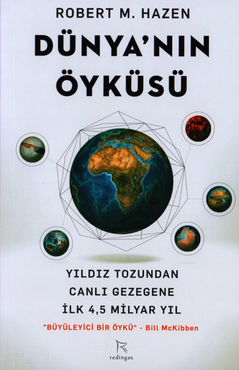 Robert M. Hazen Dünya'nın Öyküsü Redingot Yayınları Kitap Kapağı