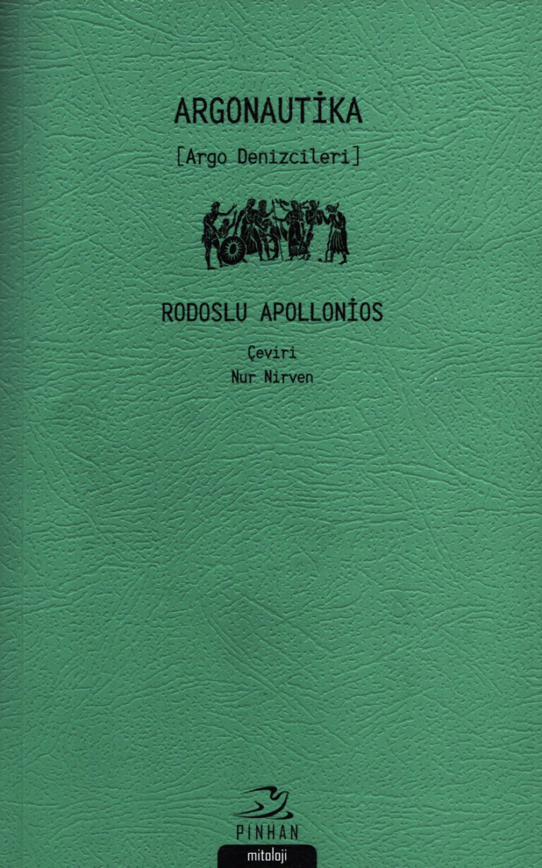 Rodoslu Apollonios Argonautika Pinhan Yayınları Kitap Kapağı