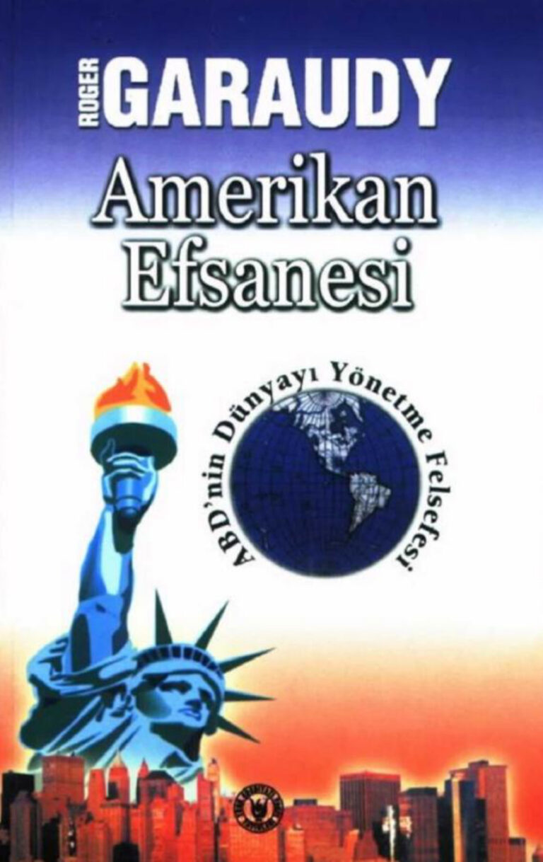 Roger Garaudy Amerikan Efsanesi Türk Edabıyatı Vakfı Yayınları Kitap Kapağı