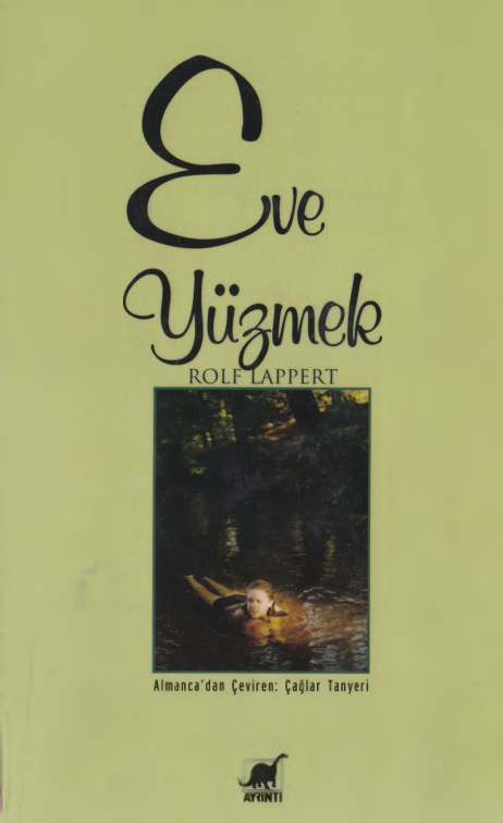 Rolf Lappert Eve Yüzmek Ayrıntı Yayınları Kitap Kapağı