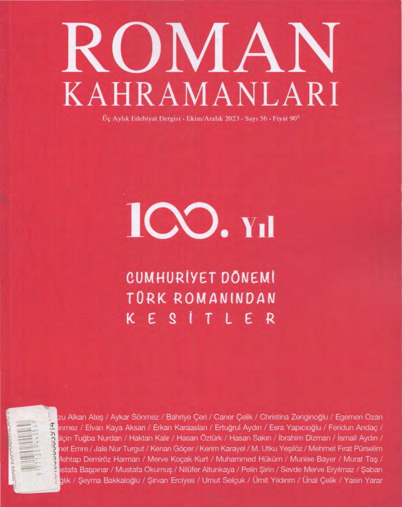 Roman Kahramanları Sayı 056 PDF İndir – Kolektif