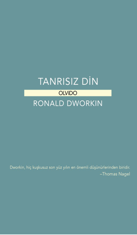 Tanrısız Din PDF İndir – Ronald Dworkin
