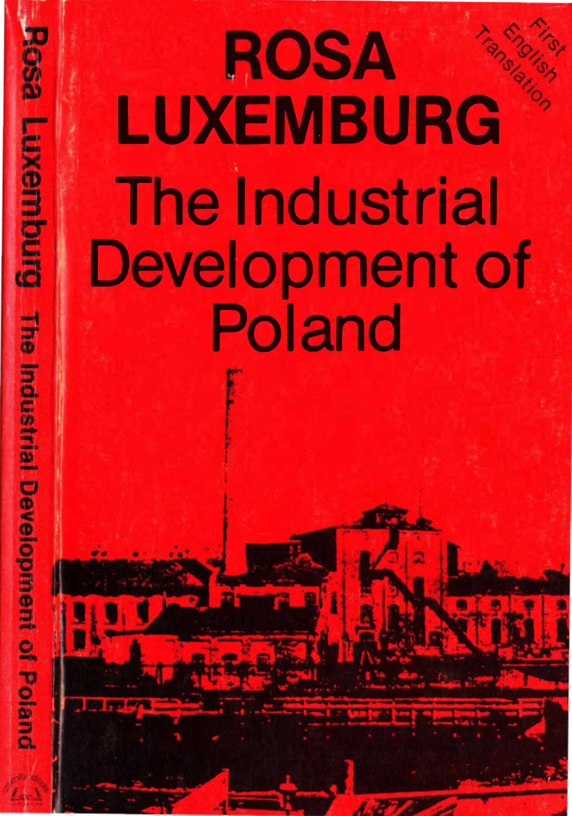 The Industrial Development of Poland PDF İndir – Rosa Luxemburg